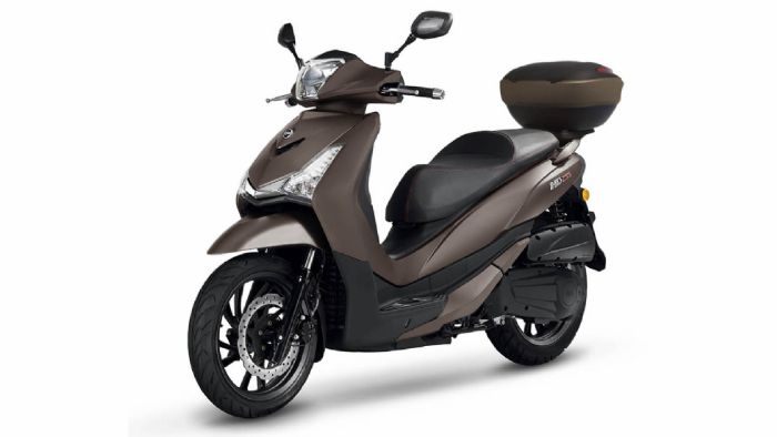 Η νέα απόχρωση Mat Brown για το SYM HD300