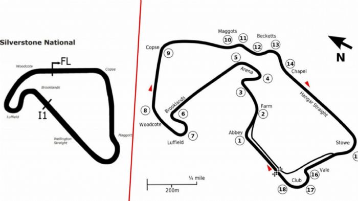 Η διαδρομή Silverstone National είναι αυτή που θα χρησιμοποιηθεί. Η διαδρομή Silverstone National είναι αυτή που θα χρησιμοποιηθεί.