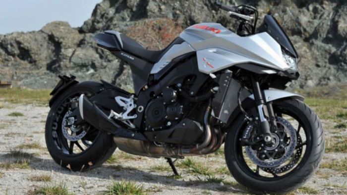 Βασισμένο στο Suzuki GSX-S1000F. 