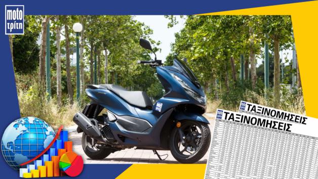 Το δεκάμηνο Ιανουαρίου–Οκτωβρίου αναδεικνύει ξεκάθαρα ποια scooter έχουν πάρει το πάνω χέρι στην ελληνική αγορά.