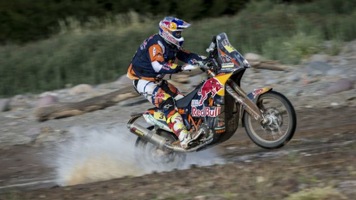 Δύο μέχρι στιγμής οι νίκες για τον Toby Price, ο οποίος αποτελεί έναν από τους β Δύο μέχρι στιγμής οι νίκες για τον Toby Price, ο οποίος αποτελεί έναν από τους βασικούς πρωταγωνιστές του Dakar 2016.