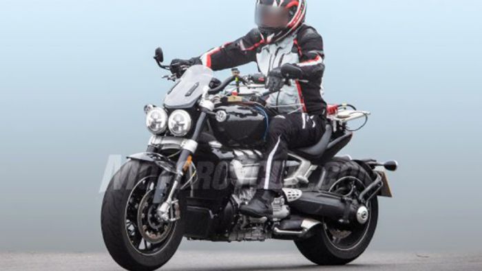 Spy pics: Το νέο Triumph Rocket III!