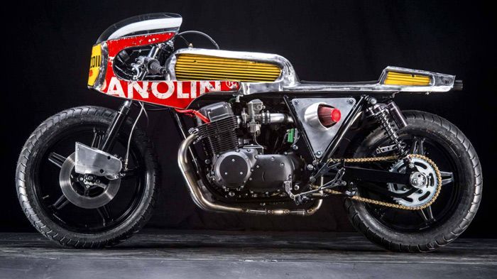 Πανέμορφο, χτυπητό, original, εκπληκτικό. Η Vibrazioni Art Design μεταμόρφωσε ένα CB 750, χρησιμοποιώντας μεταλλικά βαρέλια βενζίνης και λαδιού!