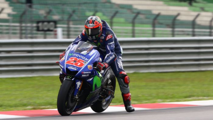 Ο Maverick Vinales της Movistar Yamaha!