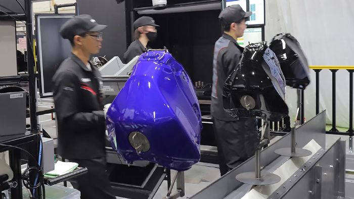 Yamaha: Made in Japan οικολογικές βαφές μοτοσυκλετών