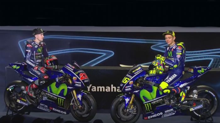 Οι αναβάτες και οι μοτοσυκλέτες της Movistar Yamaha! Οι αναβάτες και οι μοτοσυκλέτες της Movistar Yamaha!