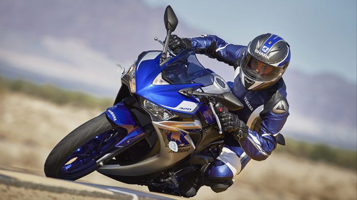 Η Yamaha παρουσίασε επίσημα το YZF-R3 με το δικύλινδρο κινητήρα των 321 κ.εκ. κα Η Yamaha παρουσίασε επίσημα το YZF-R3 με το δικύλινδρο κινητήρα των 321 κ.εκ. και 42 ίππων.
