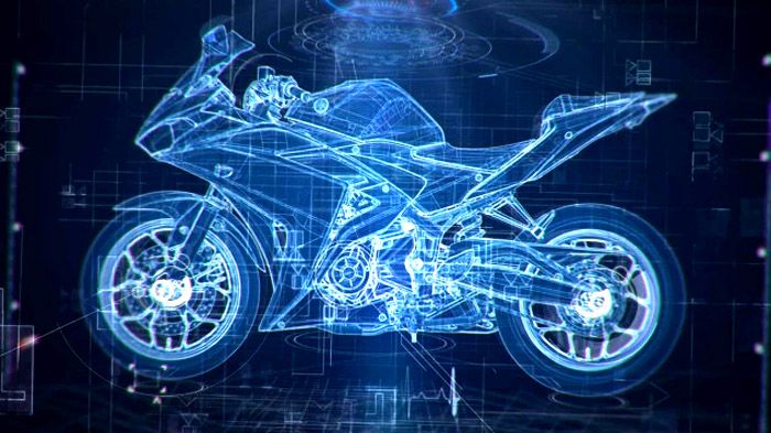 Το καρέ από το teaser video της Yamaha. Πρόσέξτε τις ομοιότητες με τις κατασκοπικές φωτογραφίες.