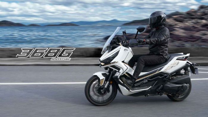 Δοκιμάστε σήμερα το ZONTES G368, το πιο hi-tech adventure scooter της αγοράς!
