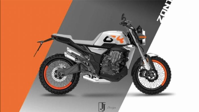 Αυτό είναι το νέο Zontes 350GK. Αυτό είναι το νέο Zontes 350GK.