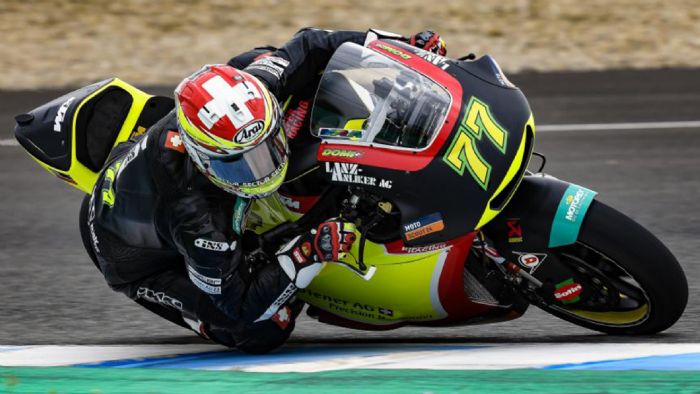 Εκτός του επόμενου αγωνιστικού Σαββατοκύριακου τίθεται ο Dominique Aegerter. Εκτός του επόμενου αγωνιστικού Σαββατοκύριακου τίθεται ο Dominique Aegerter.