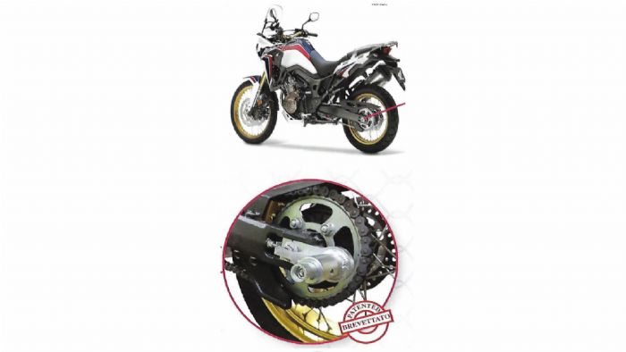 Push & Block κλειδαριά για Honda Africa Twin CRF 1000L Push & Block κλειδαριά για Honda Africa Twin CRF 1000L