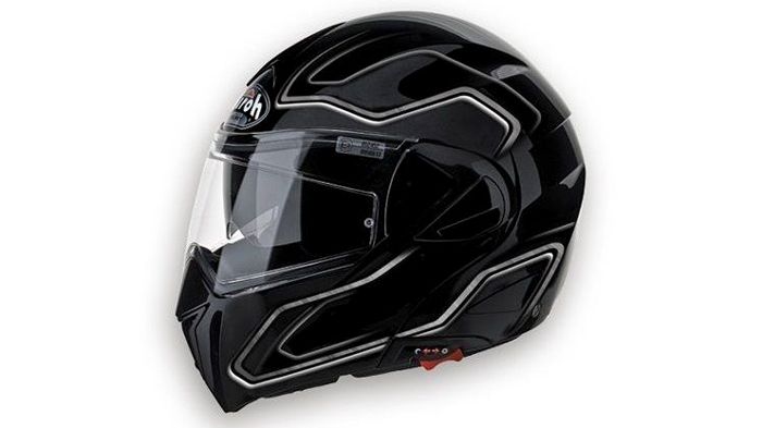 Εντυπωσιακό, το λιγότερο, το AIROH Miro XRP600. Ανοιγόμενο, από θερμοπλαστικό, μ Εντυπωσιακό, το λιγότερο, το AIROH Miro XRP600. Ανοιγόμενο, από θερμοπλαστικό, με επένδυση που αφαιρείται.