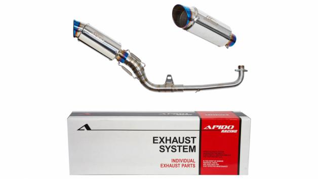 Apido νέα εξάτμιση High Up για Honda Supra Apido νέα εξάτμιση High Up για Honda Supra