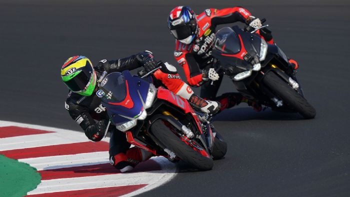 Aprilia RS660: Στην πίστα πριν την έναρξη παραγωγής
