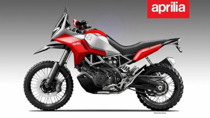 Οι δύο προτάσεις για το Aprilia Tuareg 900 από τον Oberdan Bezzi: Αυτή είναι η απλή έκδοση...