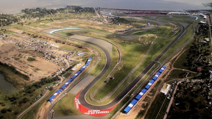 Τα MotoGP θα επισκεφθούν την Termas de Rio Hondo στην Αργεντινή (φωτό) τον Νοέμβριο. 