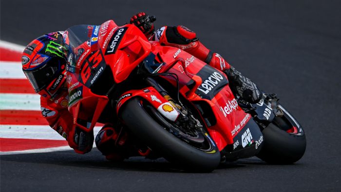 Νικητής του GP στο Misano ο Francesco Bagnaia. Νικητής του GP στο Misano ο Francesco Bagnaia.