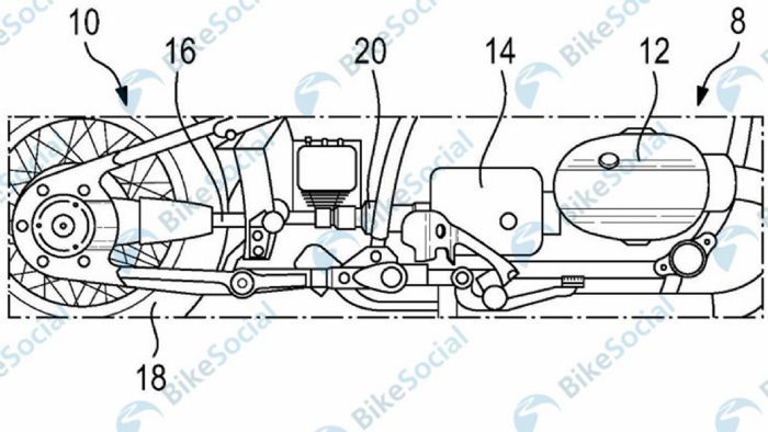 Μερικά από τα τεχνικά σχέδια της BMW που δείχνουν λεπτομέρειες του αντικλεπτικού συστήματος.