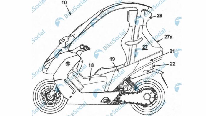 Τα βασικότερα από τα σχέδια που συνδέονται με το νέο BMW C1. 