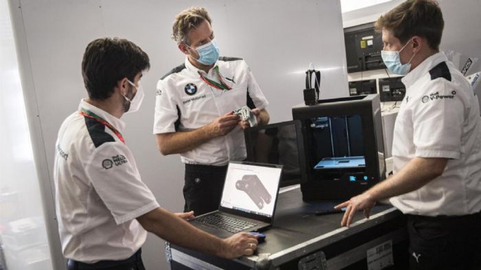 Και τo 3D Printing θα χρησιμοποιεί η BMW για την ανάπτυξη των αγωνιστικών μοτοσυ Και τo 3D Printing θα χρησιμοποιεί η BMW για την ανάπτυξη των αγωνιστικών μοτοσυκλετών της.