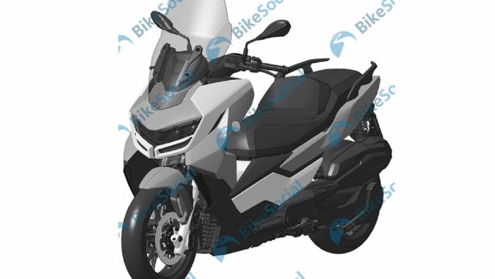 Κάποια από τα σχέδια του νέου scooter της BMW.