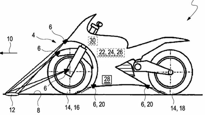 To σχέδιο που κατέθεσε η BMW για το σύστημα. Προσέξτε πως θα λαμβάνουν και θα συνδυάζουν οι κάμερες, το οπτικό σήμα. 