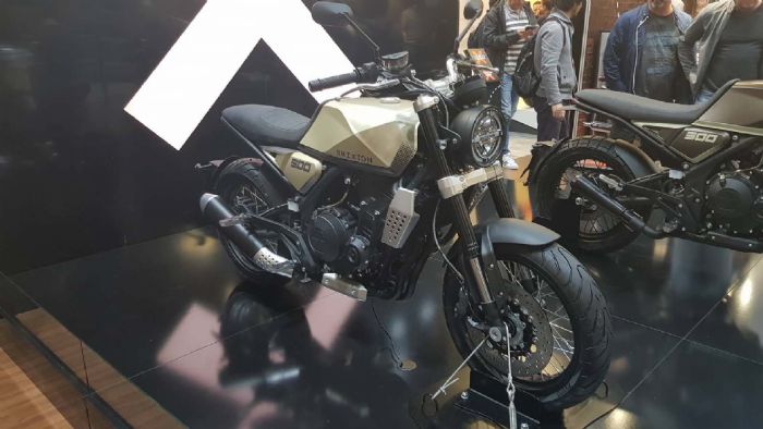 Είδαμε από κοντά: Νέο Brixton BX 500 Concept