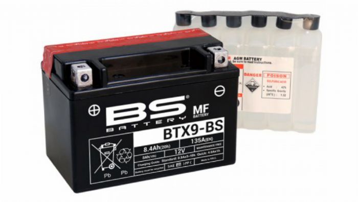 BS BATTERY τύπου MF BS-BTX9-BS για YAMAHA X-MAX 250
