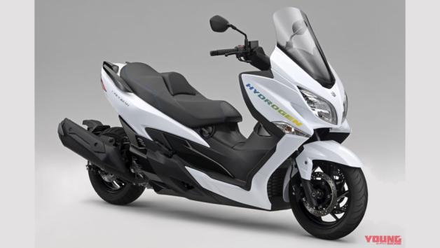 Burgman με υδρογόνο από τη Suzuki