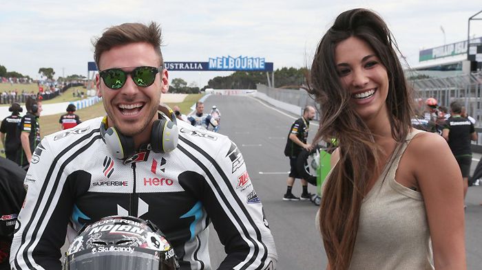 O Canepa λίγο πριν την εκκίνηση. Όχι και τόσο χαρούμενος μετά την πρώτη στροφή αλλά αισιόδοξος για τη συμμετοχή του στον αγώνα της Ταϊλάνδης.