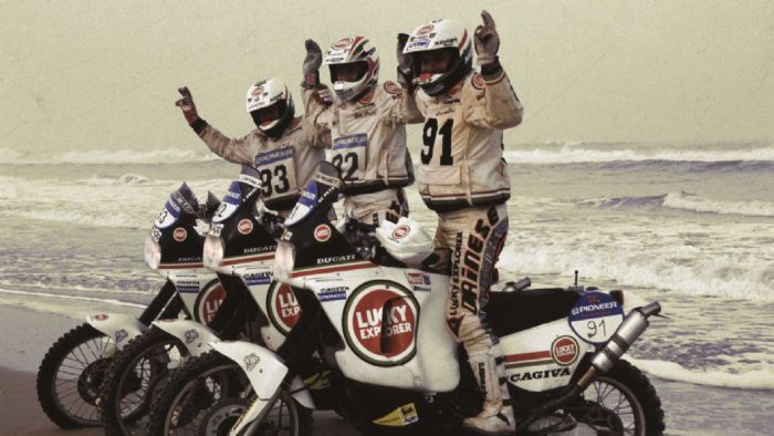 Οι αγώνες αντοχής στην έρημο ήταν πηγή έμπνευσης για τη σειρά Dainese Dunes.