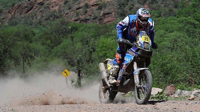 Μεγάλη ημέρα για τον Alain Duclos, που έχει βάλει τη Sherco στους πρωταγωνιστές του Dakar!