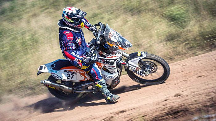 Φοβερός ο Matthias Walkner, που ανεβάζει ρυθμό κάθε μέρα στο πρώτο του Rally Dakar, κερδίζοντας την τρίτη μέρα, και ανεβαίνοντας στην 3η θέση γενικής!