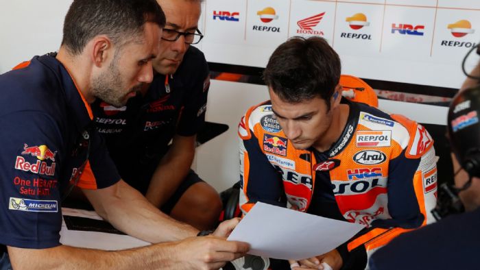 O Pedrosa δίνει τις δικές του εξηγήσεις για την απόδοσή του στους πρόσφατους αγώνες. 