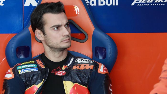 O Dani Pedrosa με την αμφίεση της KTM O Dani Pedrosa με την αμφίεση της KTM