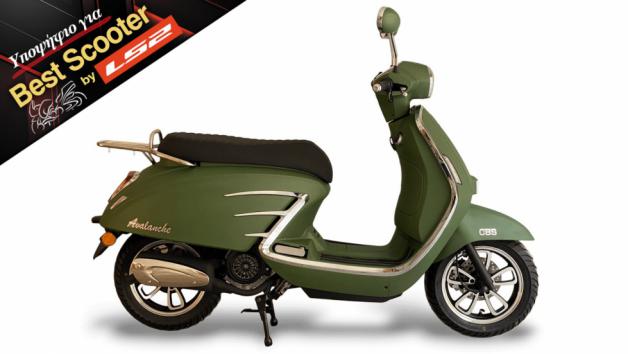 DILLETTA Avalance: Υποψήφιο για Best Scooter by LS2
