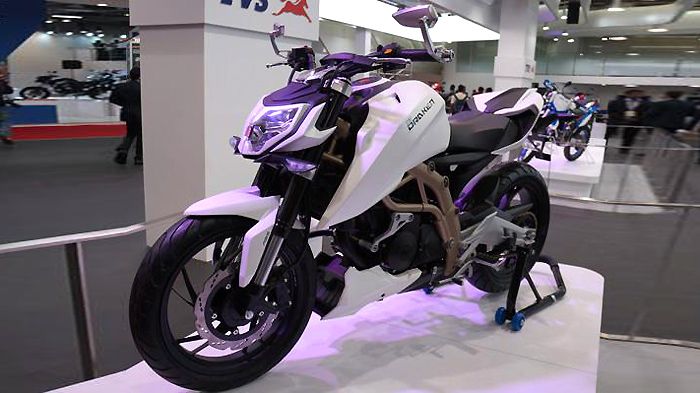 To concept Draken που είδαμε πέρσι στην ινδική έκθεση Auto Expo. To concept Draken που είδαμε πέρσι στην ινδική έκθεση Auto Expo.