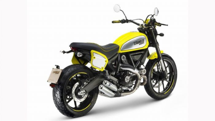 Το Scrambler εξοπλίζεται με κινητήρα 1.078 κυβικών. Το Scrambler εξοπλίζεται με κινητήρα 1.078 κυβικών.