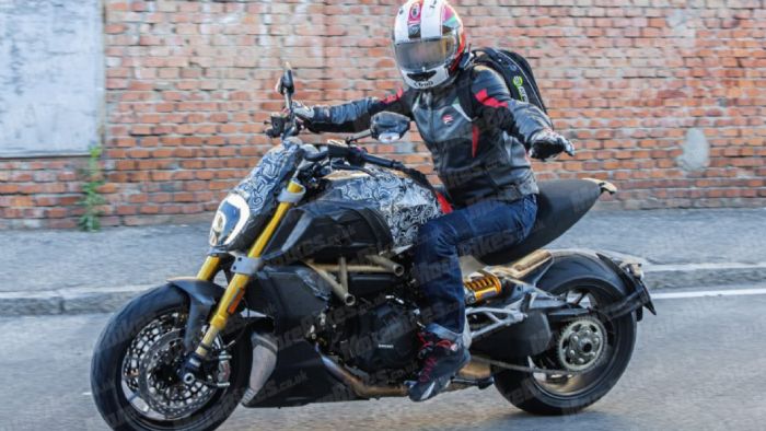 SPY PICS: Το νέο Ducati Diavel 
