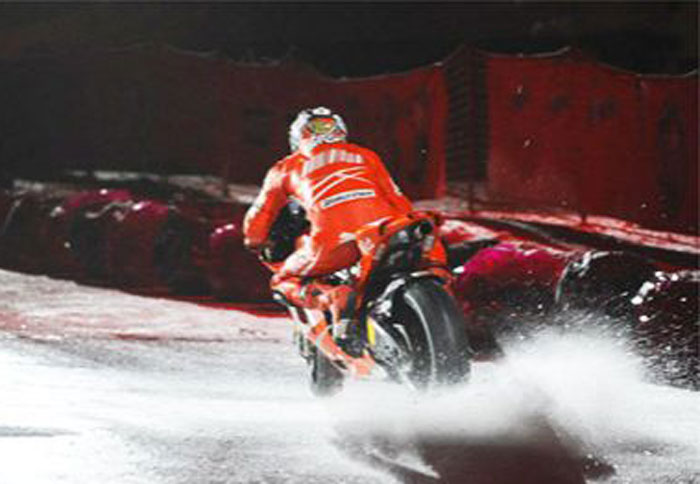 Ducuti και στον πάγο Ducuti και στον πάγο