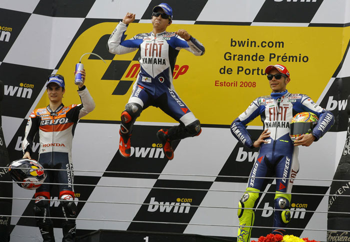 MotoGP: Ίδια τριάδα, διαφορετική κατάταξη