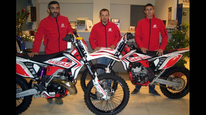 Κακολύρης Παναγιώτης με Gas Gas EC 250F στην Ε1 και Σεβαστόπουλος Γιάννης με Gas Κακολύρης Παναγιώτης με Gas Gas EC 250F στην Ε1 και Σεβαστόπουλος Γιάννης με Gas Gas EC 300 στην Ε3 του Πανελληνίου Πρωταθλήματος Enduro 2015.