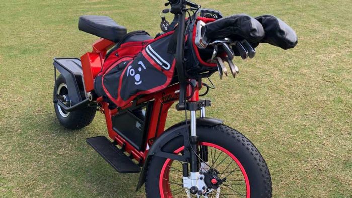 Finncycle: Mοτοσυκλέτα για...golfers! 