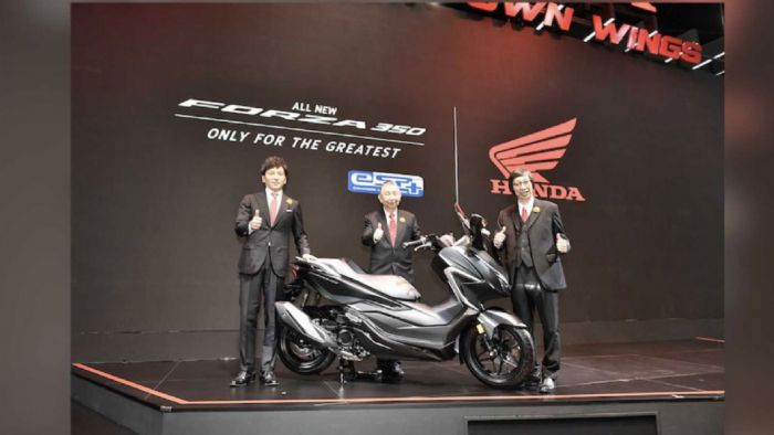 Honda Forza 350: Παρουσιάστηκε επίσημα