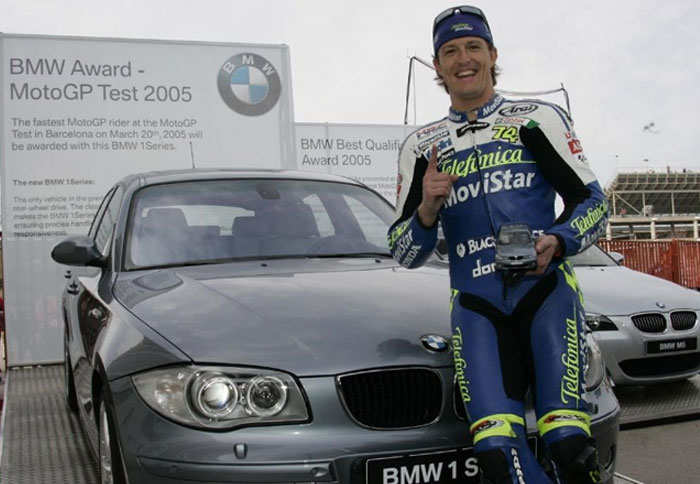 Ο Gibernau νικητής του βραβείου BMW