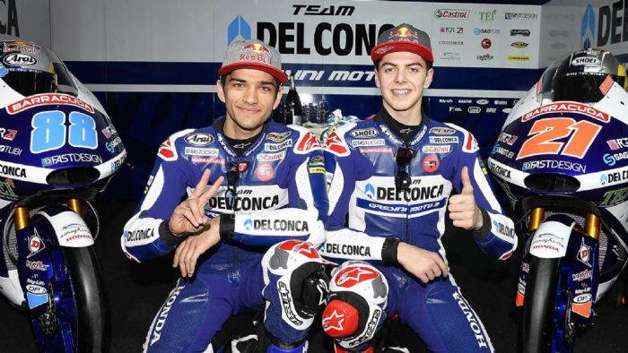 Οι νεαροί αναβάτες έχουν κάνει πολύ καλές εμφανίσεις φέτος και συνεχίζουν με την Οι νεαροί αναβάτες έχουν κάνει πολύ καλές εμφανίσεις φέτος και συνεχίζουν με την Gresini.