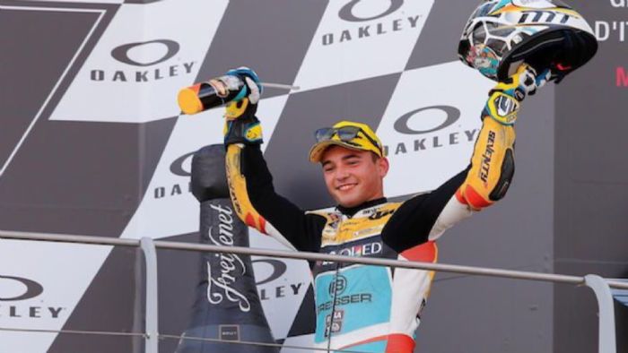 Ο Juanfran Guevara σε στιγμιότυπο από το Podium. 