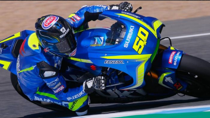 Ο Sylvain Guintoli στη Jerez με τη GSX-RR