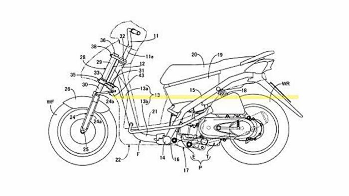 Καινοτομία για scooter από την Honda